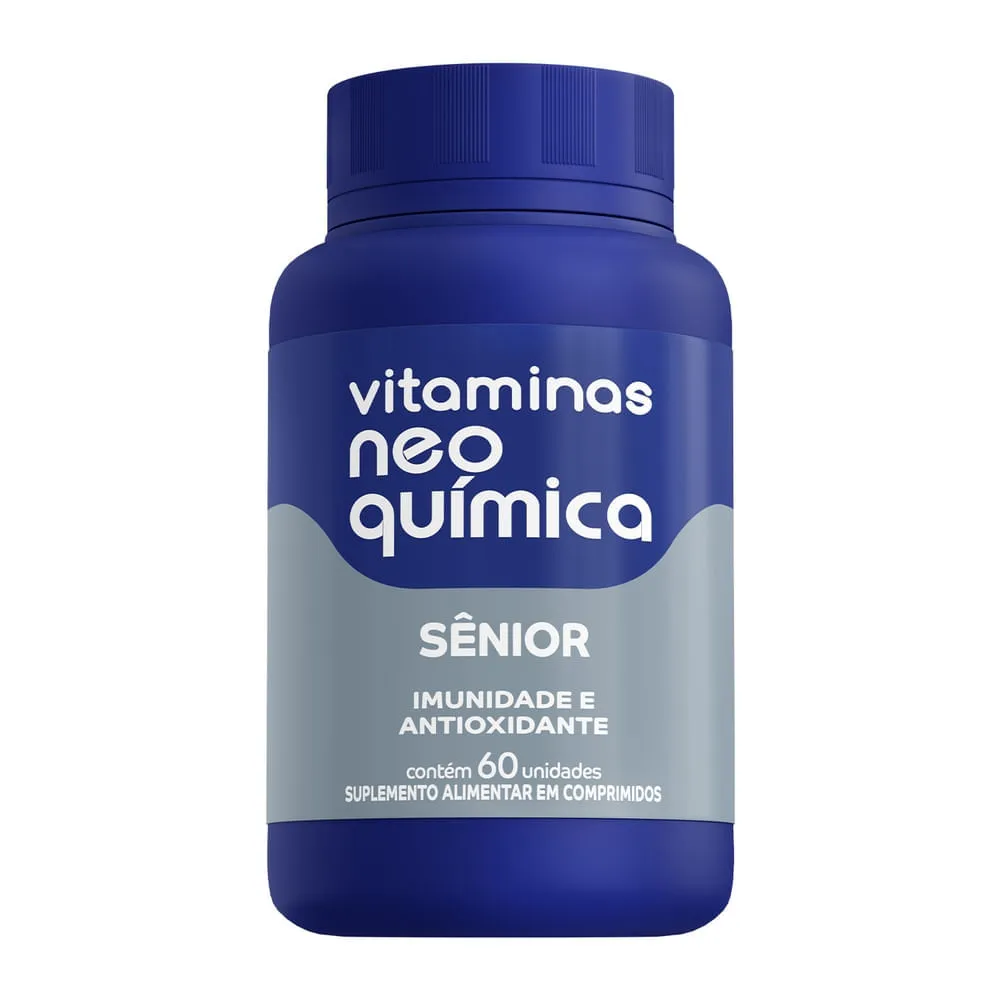 Multivitamínico Neo Química Vitaminas A-z Senior 60 Comprimidos