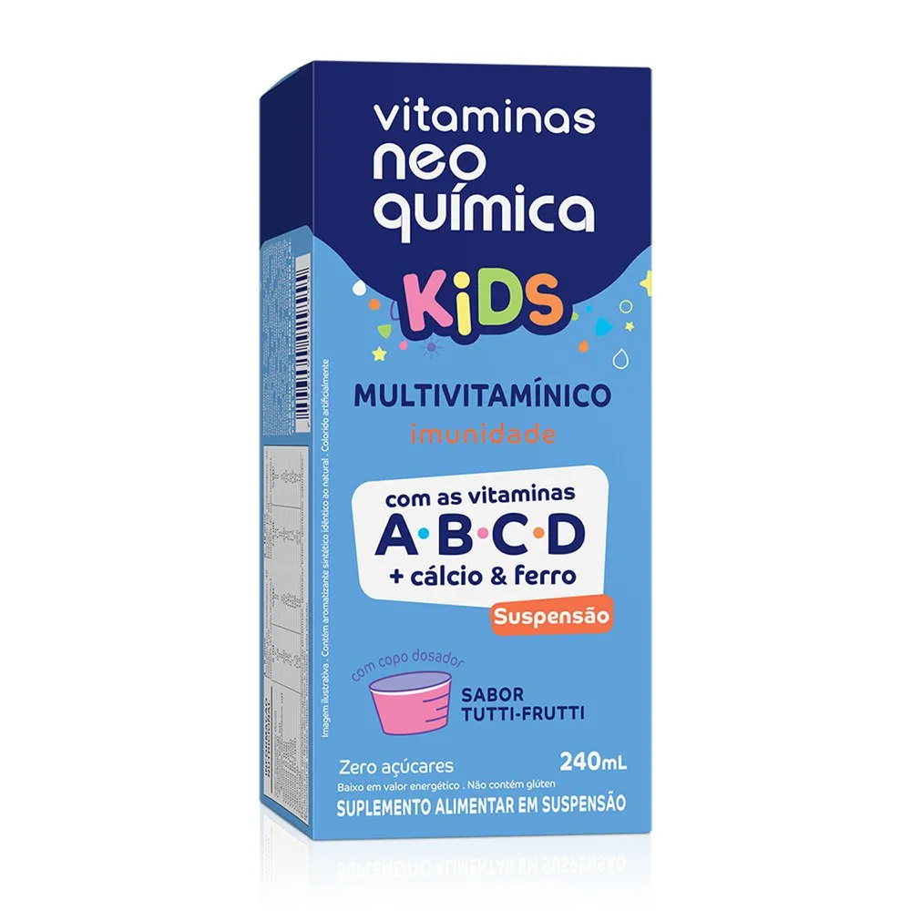Multivitamínico Neo Química Vitaminas Kids Gotas 240ml