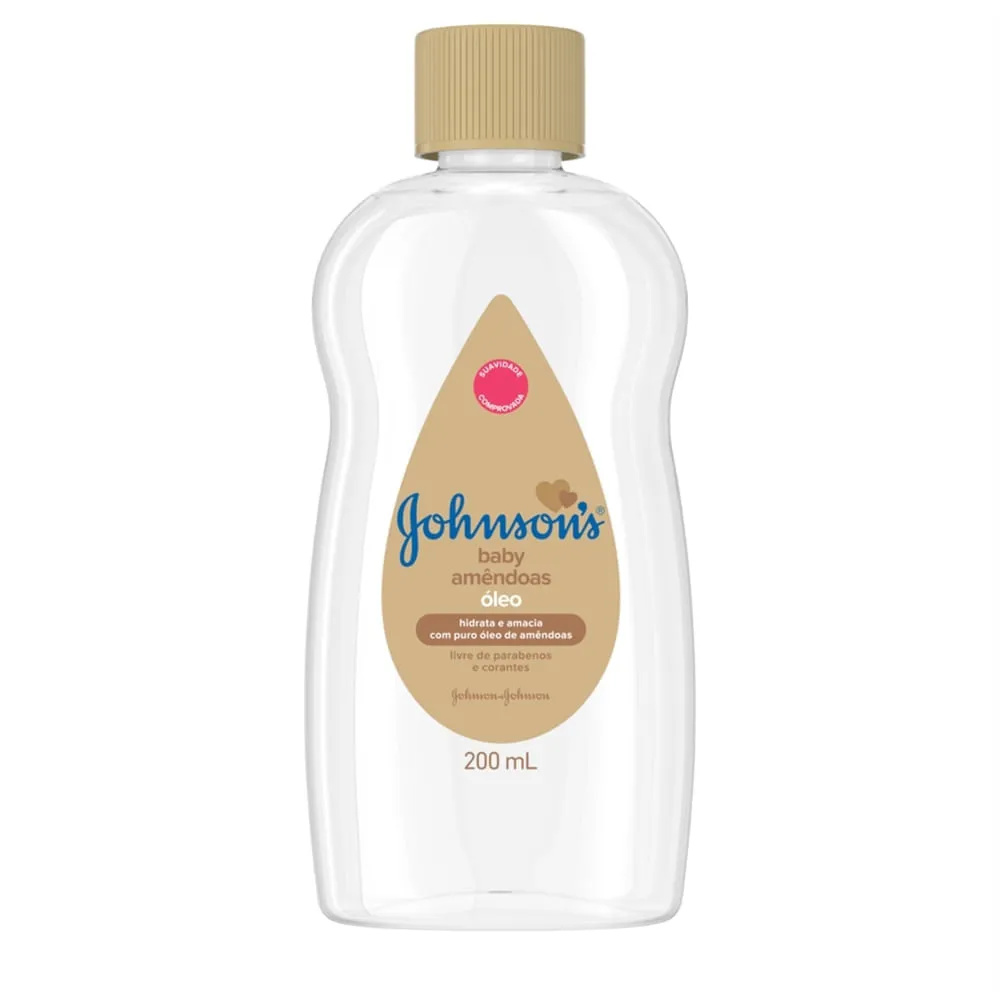 Óleo De Amêndoas Johnson's Baby 200 Ml