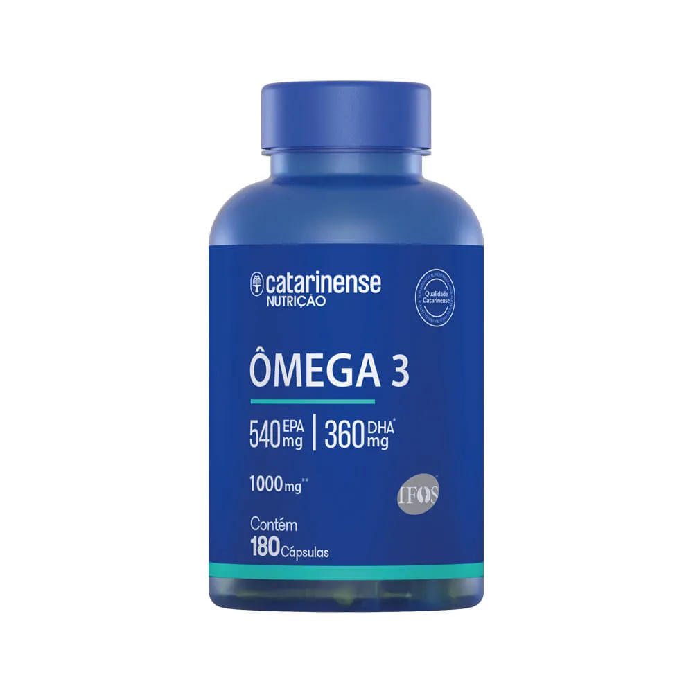 Omega 3 Catarinense 1000mg Com 180 Capsulas
