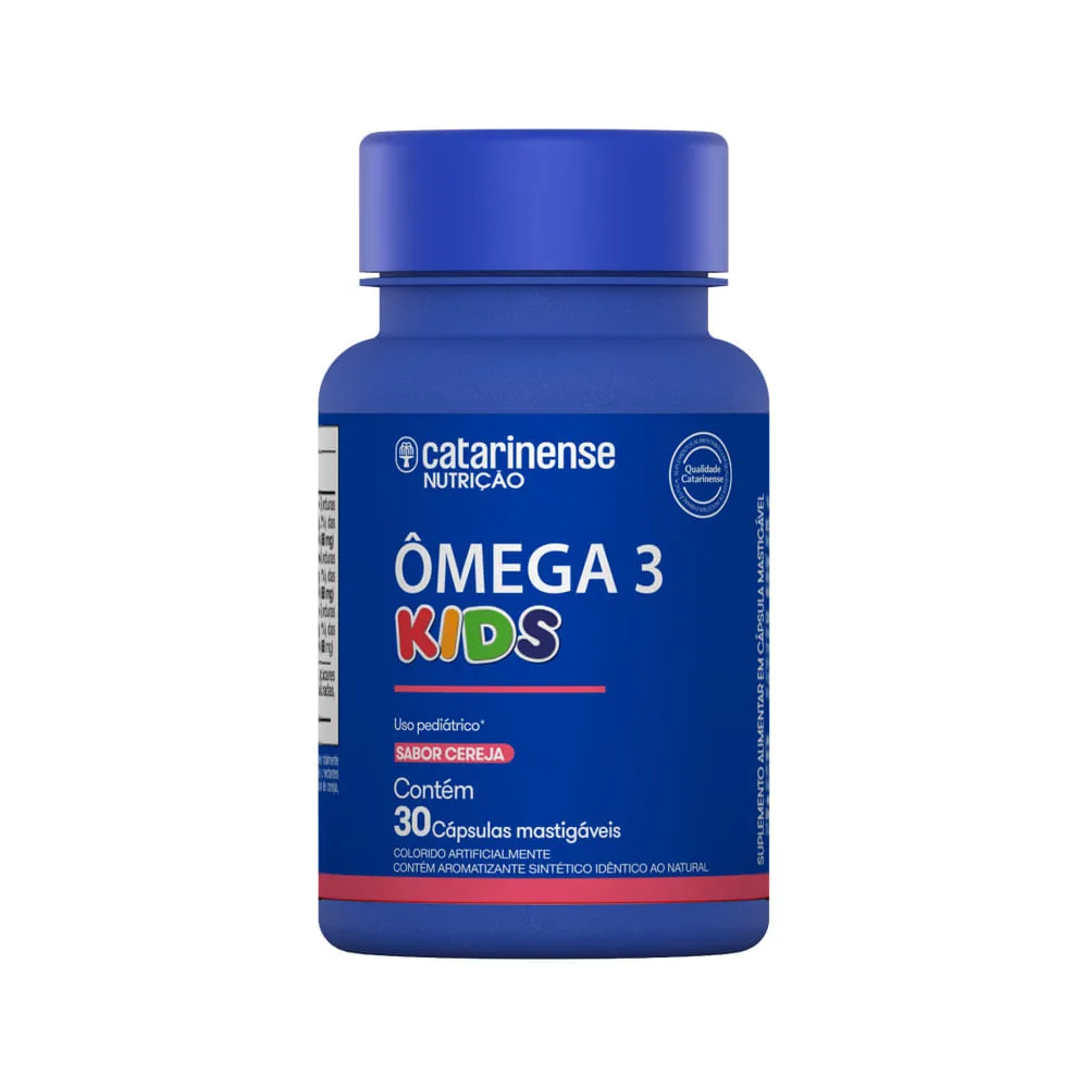 Omega 3 Kids Catarinense 30 Capsulas Mastigaveis