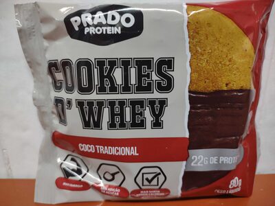 Prado Protein Cookies D'Whey - Coco Tradicional