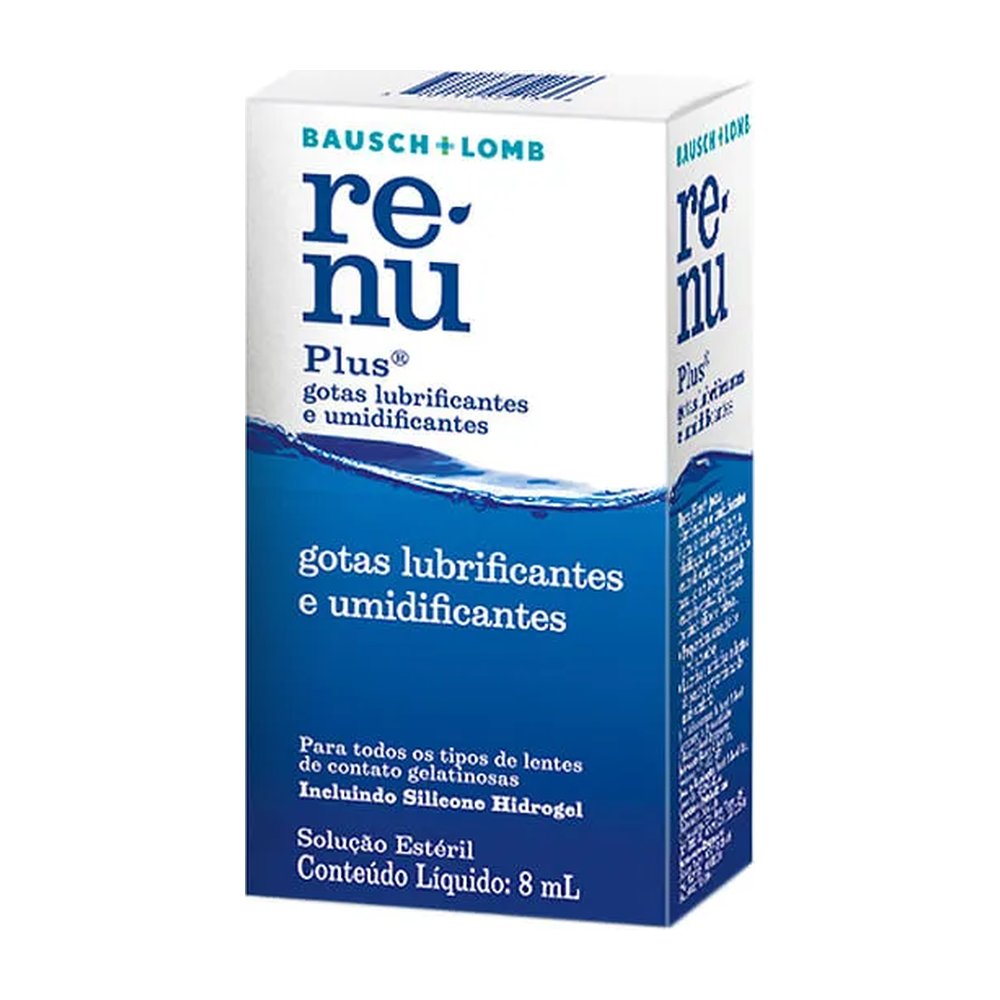 Renu Plus Gotas Umidificantes 8ml