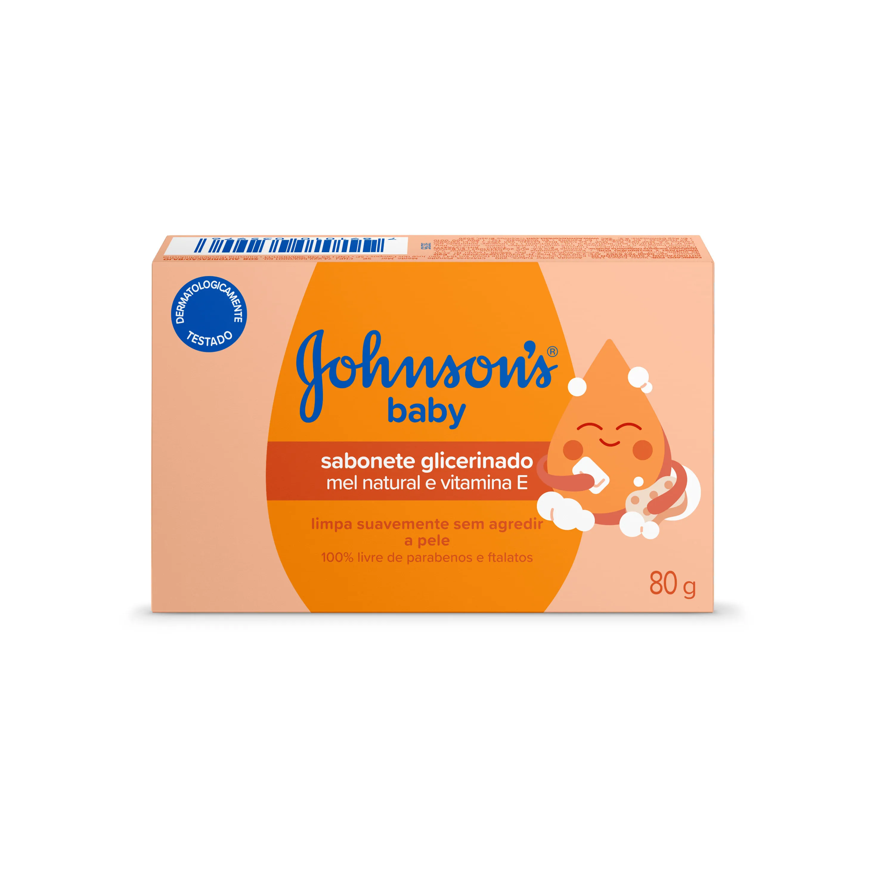 Sabonete Johnsons Baby Glicerinado 80g