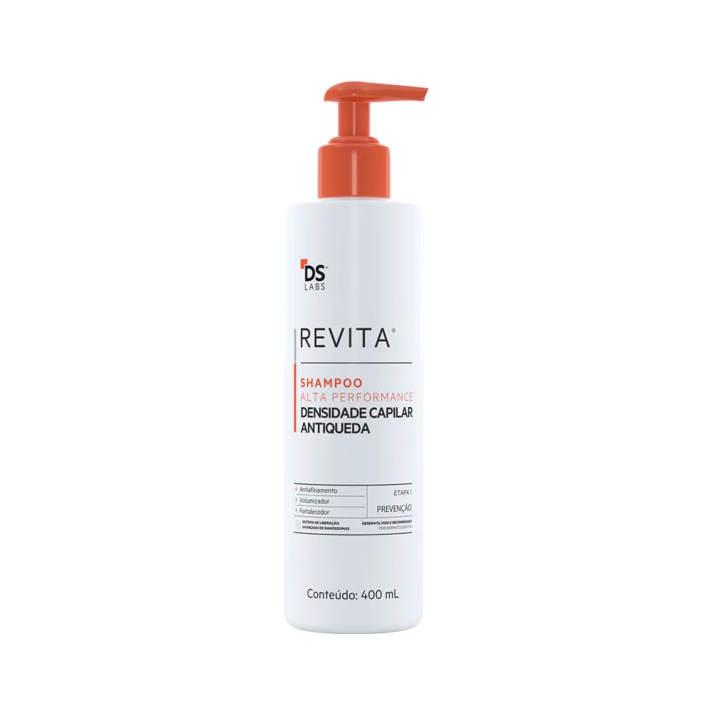 Shampoo Antiqueda Revita Alta Performance Densidade Capilar 400ml