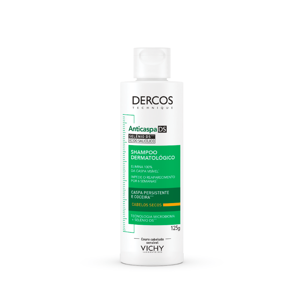 Shampoo Dermatológico Vichy Dercos Anticaspa Ds 125g