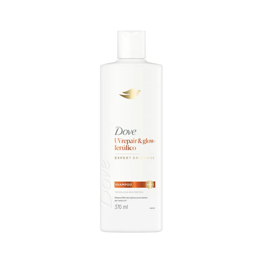 Shampoo Dove Uv Repair Glow + Ferúlico 370ml