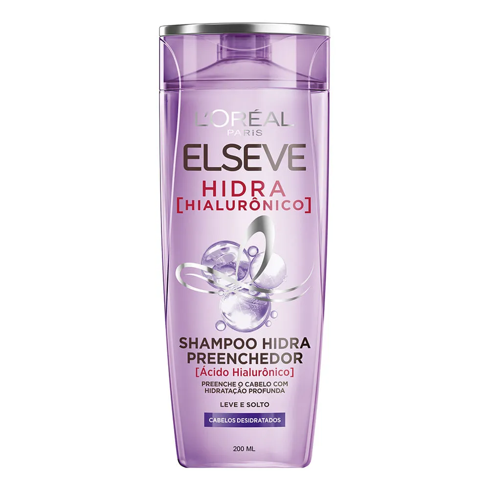 Shampoo Elseve 200ml Hidra Hialuronico