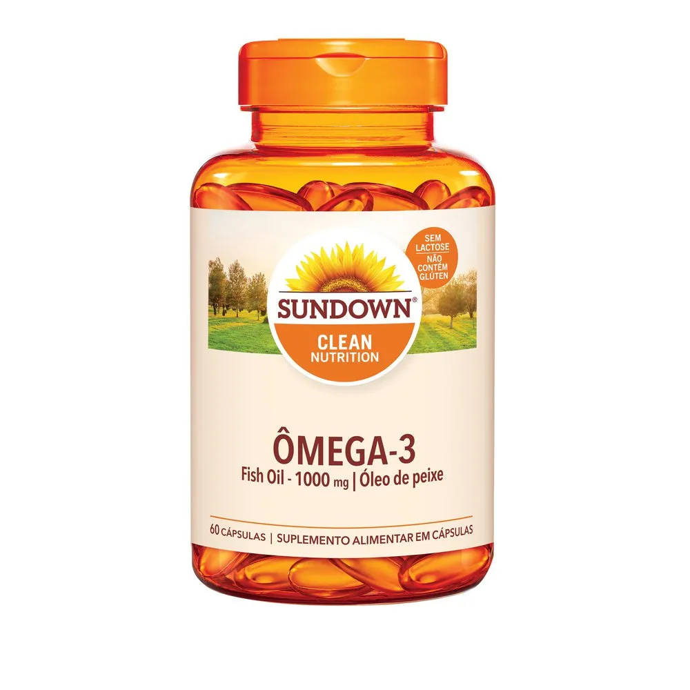 Suplemento Alimentar Sundown Ômega 3 1.000mg 60 Cápsulas
