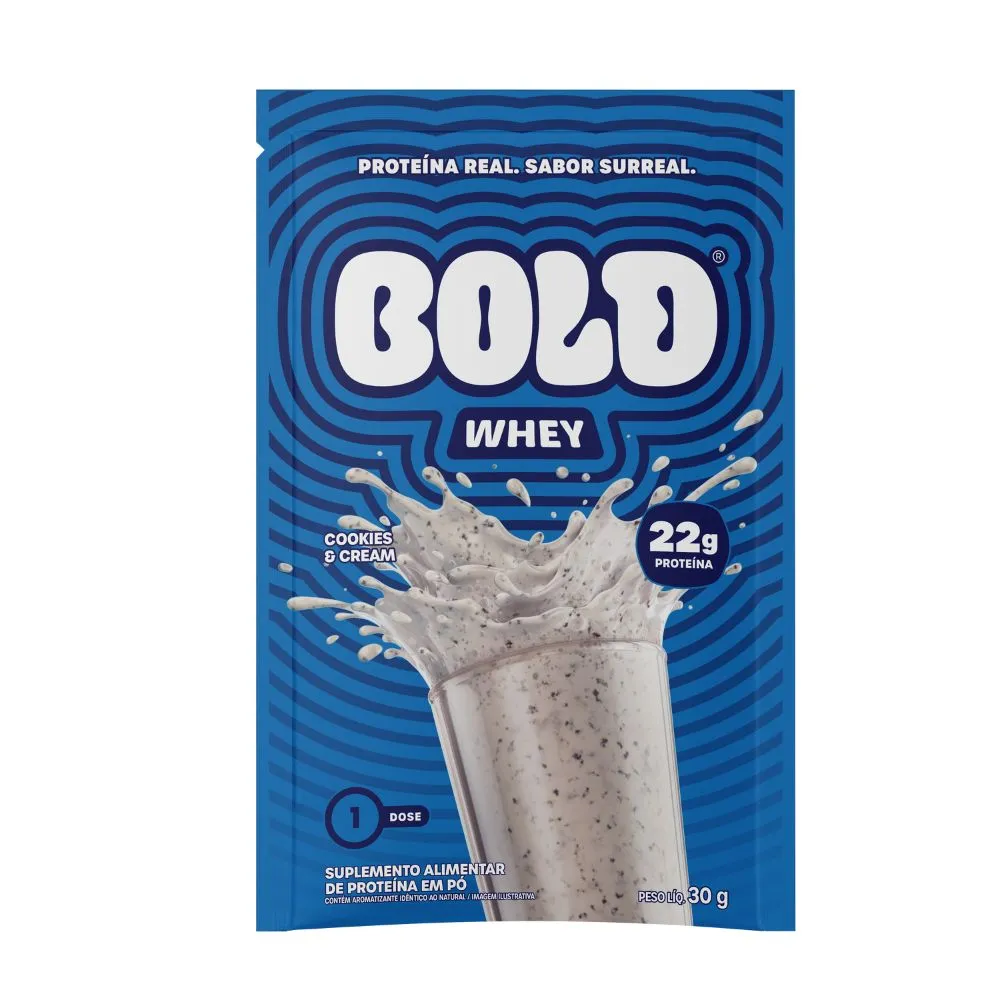 Suplemento Bold Whey Cookies E Cream 30g