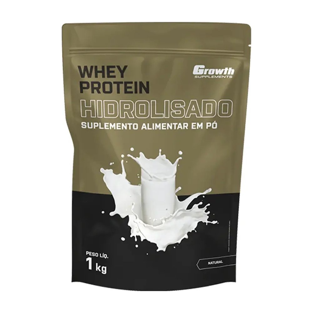 Whey Protein Hidrolisado 1Kg Sabor Natural