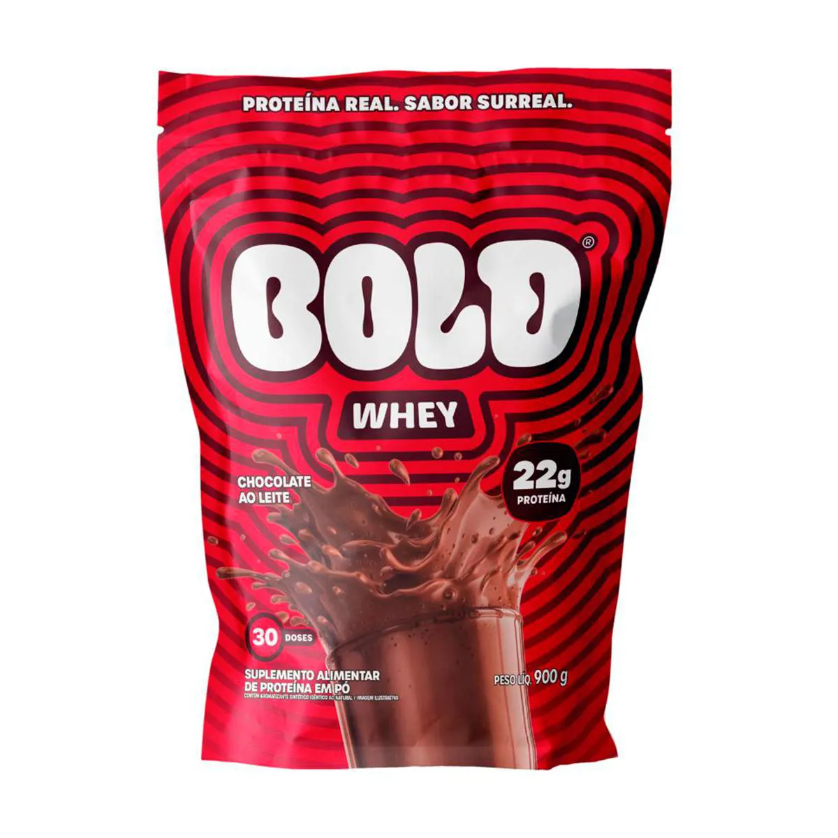 Whey Protein Bold Chocolate ao Leite 900g
