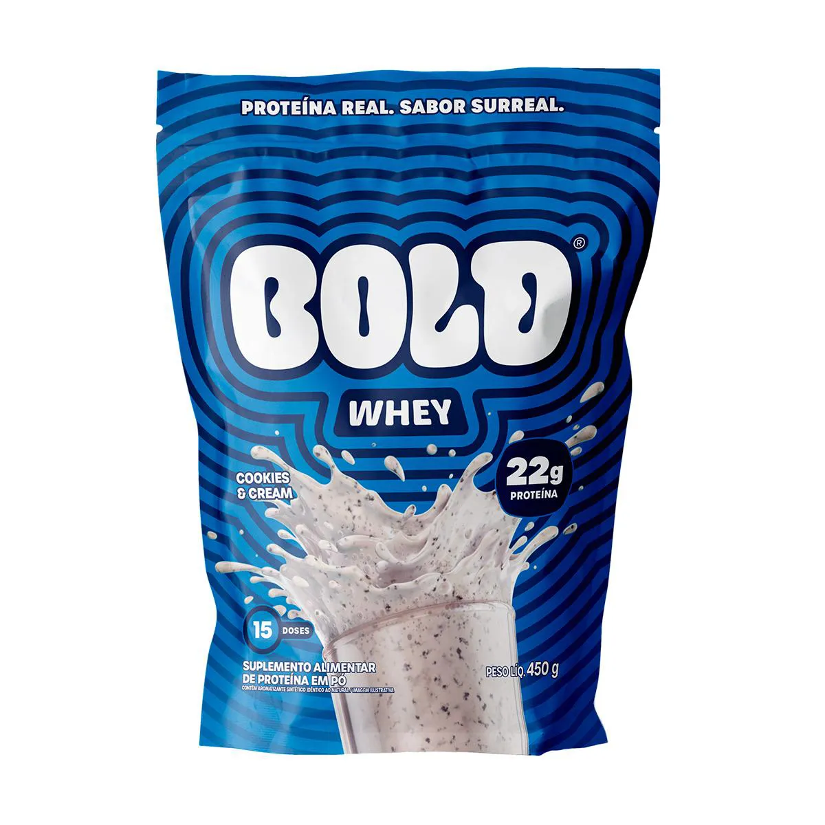 Whey Protein Bold Cookies & Cream 450g
